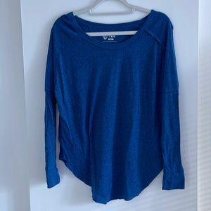 TNA Blue Long sleeve Top
